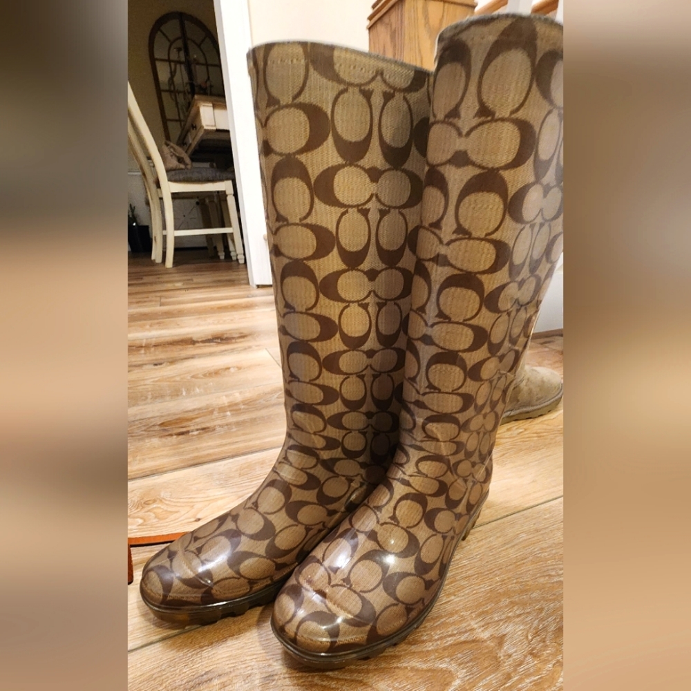 Coach Rainboots